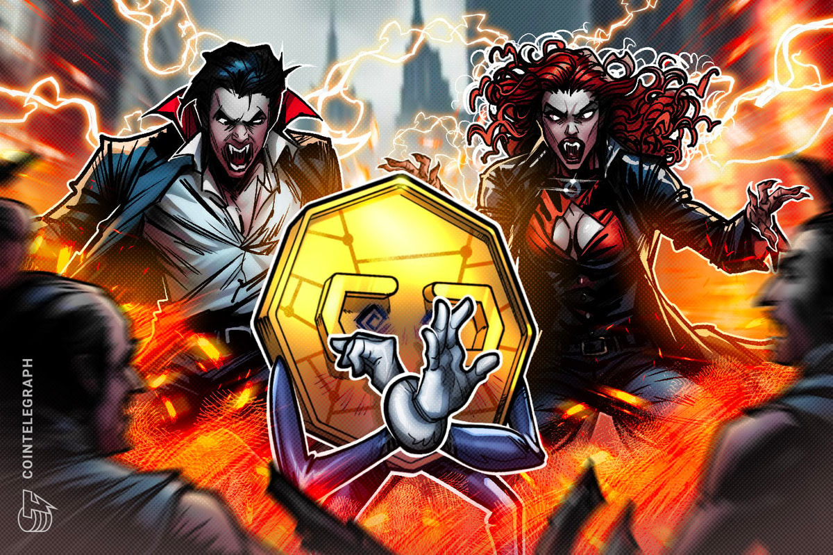 What is a vampire attack in crypto?