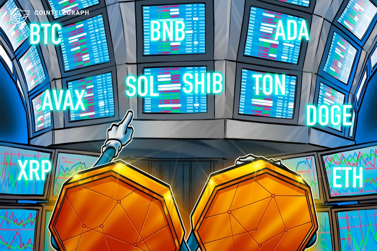 Price analysis 4/3: BTC, ETH, BNB, SOL, XRP, ADA, DOGE, AVAX, SHIB, TON