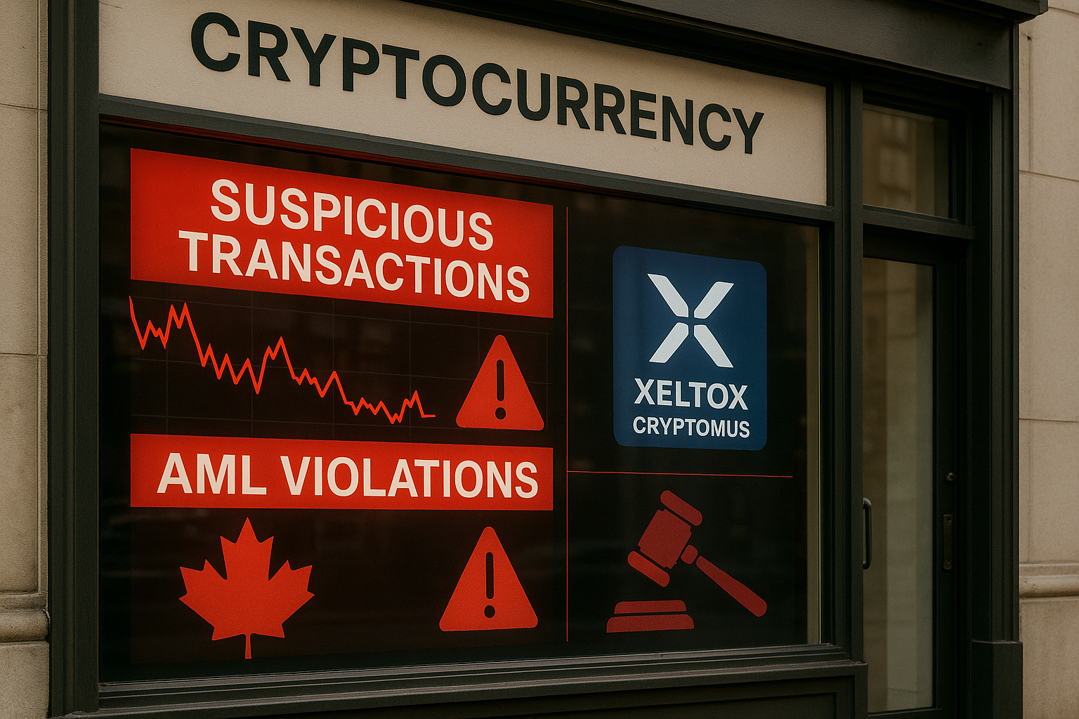 Crypto firm Xeltox fined record C$177M by Canadian AML regulator